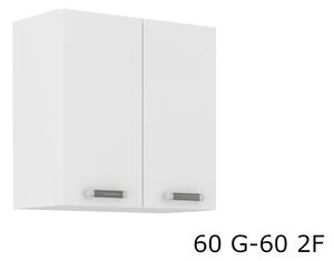 Kuchynská skrinka horná dvojdverová OMEGA 60 G-60 2F, 60x60x31, biela