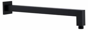 Sprchové rameno HERZ SQ ierne - dka 375mm