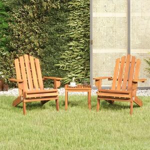 Maison Exclusive - 3-dielna záhradná sedacia súprava Adirondack akáciový masív