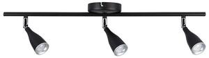 Čierne LED bodové svietidlo 13,5W Farba svetla Denná biela – LED lustre a svietidlá > LED stropné svietidlá