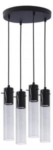Luster na lanku LOOK GRAPHITE 4xGU10/50W/230V