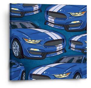 Sablio Obraz Mustang Pattern - 50x50 cm