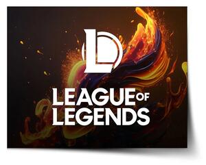 Sablio Plagát League of Legends Abstract - 60x40 cm