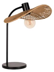 Eglo 31965 - Stolová lampa SIRUELA 1xE27/42W/230V hnedá/čierna