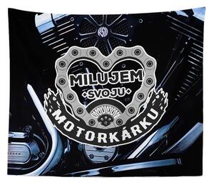 Sablio Deka Milujem svoju motorkárku: 150x120 cm