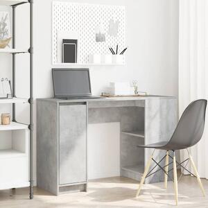 Maison Exclusive - písací stôl betónovo sivý 120x42x76 cm drevený materiál