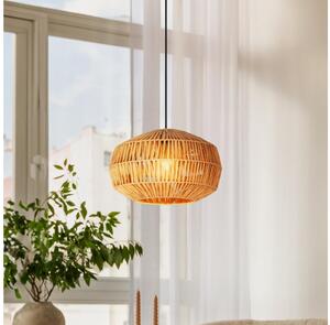 Eglo 44143 - Luster na lanku SHELDON 1xE27/40W/230V hnedá