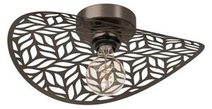 Eglo 44123 - Stropné svietidlo SWABY 1xE27/60W/230V priemer 40 cm bronzové