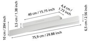 Eglo 901832 -LED RGBW Stmievateľné stropné svietidlo BOLOGNANO-Z LED/13W/230V sivá