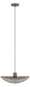 Eglo 44124 - Luster na lanku SWABY 1xE27/60W/230V priemer 40 cm bronzový