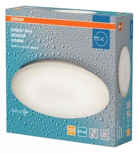Osram-LED Kúpeľňové stropné svietidlo so senzorom ORBIS LED/15,5W/230V pr. 30 cm IP44 biele