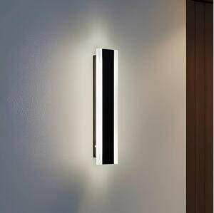 Vonkajšie LED nástenné svietidlo MIRANA S LED/8W/230V 4000K IP44 30 cm čierna