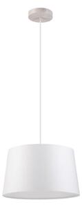 Luster na lanku AIDA 1xE27/60W/230V priemer 35 cm dub/biela