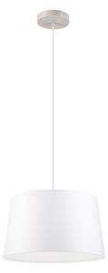Luster na lanku AIDA 1xE27/60W/230V priemer 35 cm dub/biela