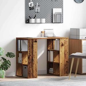 Maison Exclusive – Písací stôl z recyklovaného dreva a drevovláknitej dosky, 90 x 50 x 75 cm