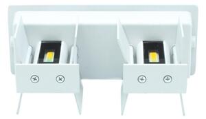 LED Vonkajšie nástenné svietidlo LED/12W/230V IP54 biela