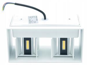 LED Vonkajšie nástenné svietidlo LED/12W/230V IP54 biela