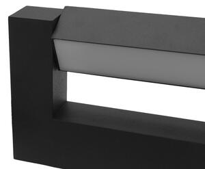 LED Vonkajšie nástenné svietidlo 2xLED/16W/230V IP54 90 cm čierna
