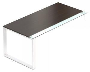 Stôl Creator 180 x 90 cm, biela podnož, 1 noha