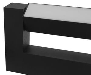 LED Vonkajšie nástenné svietidlo 2xLED/16W/230V IP54 90 cm čierna