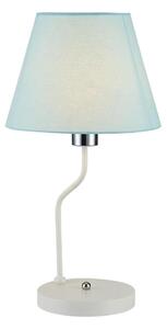 Stolná lampa YORK 1xE14/60W/230V biela/modrá