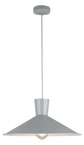 Luster na lanku ELISTA 1xE27/60W/230V šedá