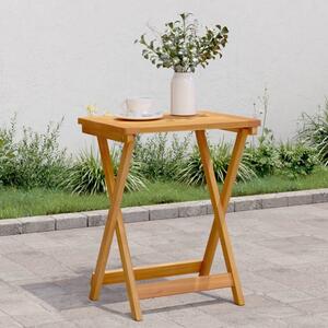 Maison Exclusive – skladací záhradný stôl 50 x 36 x 60 cm z masívneho akátového dreva