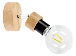 Spot-Light 2834174 - Nástenné bodové svietidlo MARJOLAINE 1xE27/25W/230V dub