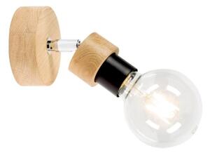 Spot-Light 2834174 - Nástenné bodové svietidlo MARJOLAINE 1xE27/25W/230V dub
