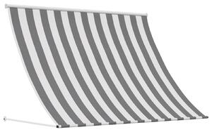 Maison Exclusive – markíza v antracitovej a bielej farbe, 250 x 150 cm