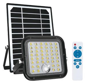 Vonkajší solárny reflektor so senzorom LED/10W/3,7V 4000K IP65 + DO