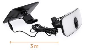 LED solárny reflektor so senzorom LED/13W/3,7V IP65 4000K