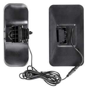 LED solárny reflektor so senzorom LED/13W/3,7V IP65 4000K