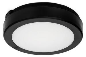 LED Kúpeľňové stropné svietidlo so senzorom NAIROS LED/12W/230V IP65 čierna + DO