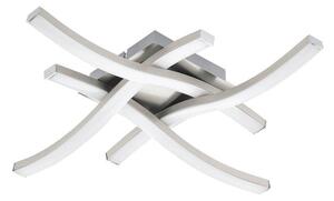 STROPNÉ LED SVIETIDLO, 45/45/6 cm - Online Only bytové doplnky, Online Only