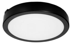 LED Kúpeľňové stropné svietidlo so senzorom NAIROS LED/24W/230V IP65 čierna + DO
