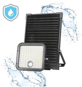 LED vonkajší solárny reflektor so senzorom LED/30W/6,4V IP65 3000/4000K
