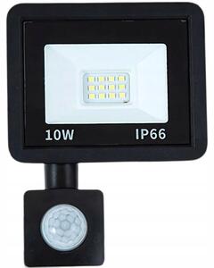 Verk 12346 Halogénové LED bodové svietidlo s senzorom súmraku a pohybu 10 W, 6000 K, IP66