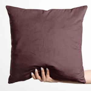 Biante Zamatová obliečka na vankúš Velvet Prémium SVP-019 Hnedofialová 35 x 45 cm
