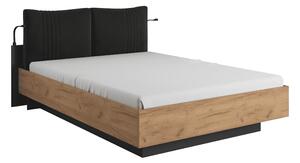 Manželská posteľ CODE s úložným priestorom Prevedenie: posteľ s roštom