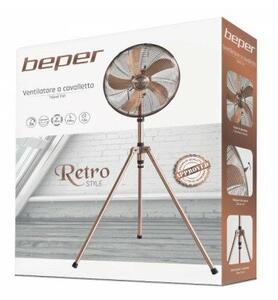 BEPER VE119 stojanový kovový ventilátor RETRO, pr. 40 cm