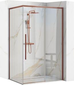 Sprchový Kút Rea Solar 80X100 Brush Copper