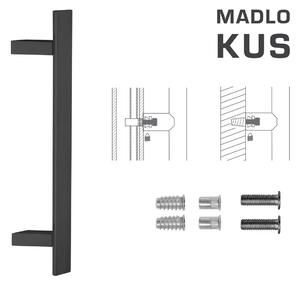 MPkovania FT - MADLO kód K41Z 40x10 mm SP ks Rozteč madla: 210 mm, Rozmer profilu madla: 40x10 mm, Dĺžka: 400 mm