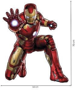 Samolepka na stenu "Iron Man" 60x70cm