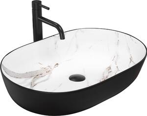 Umývadlo na dosku Rea CLEO Aiax Black Mat