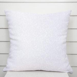 Biante Dekoračná obliečka na vankúš TF-078 Ornamenty - studená biela 30 x 50 cm