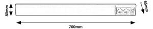Rabalux 78065 - LED Podlinkové svietidlo BATH LED/15W/230V 4000K
