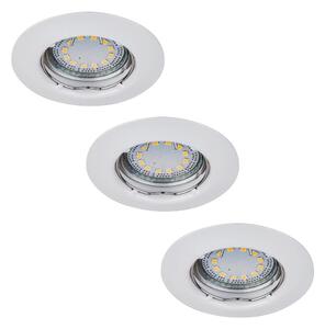 Rabalux 1046 - SADA 3x LED podhľadových svietidiel LITE 3xGU10-LED/3W/230V