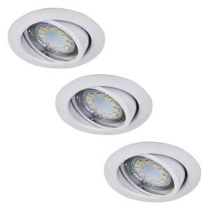Rabalux 1049 - SADA 3xLED Podhľadové svietidlo LITE 3xGU10-LED/3W/230V