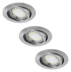 Rabalux 1166 - SADA 3xLED zapustené svietidlo LITE 3xGU10/3W/230V